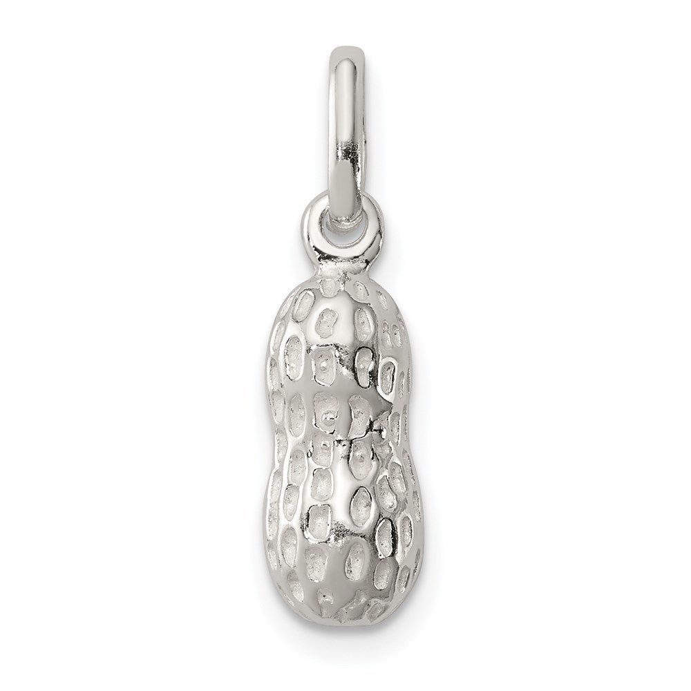 Million charms 925 Genuine Sterling Silver Peanut Necklace Charm Pendant